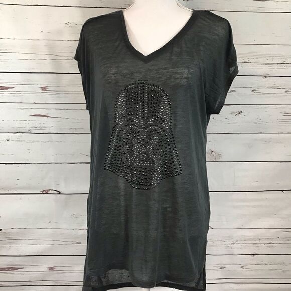 ROCK & REPUBLIC Star Wars Darth Vader Shirt - Picture 1 of 8